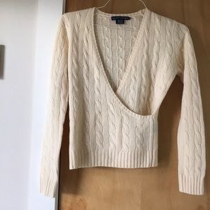 Ralph Laure V Neck Sweater